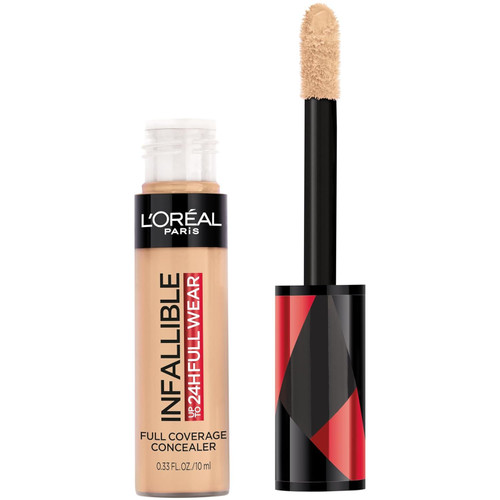 L’Oréal Paris Infallible Full Wear Concealer Waterproof, Full Coverage, Pecan, 0.33 fl. oz.