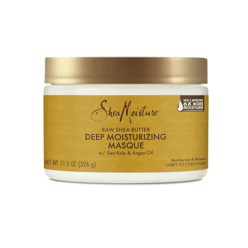 SheaMoisture Raw Shea Butter Deep Moisturizing Hair Masque for Curly Hair Raw Shea Butter Deep Conditioner to Moisturize and Renew Hair 12 oz SheaMoisture Raw Shea Butter Deep Moisturizing Hair Masque for Curly Hair Raw Shea Butter Deep Conditioner to Moisturize and Renew Hair 12 oz