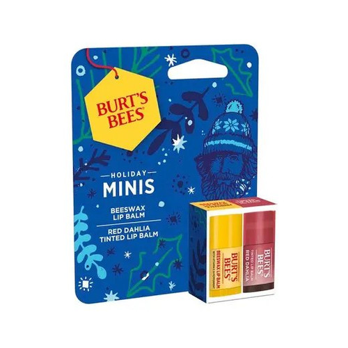 Burt's Bees Original & Red Dehila Holiday Minis Lip Balms