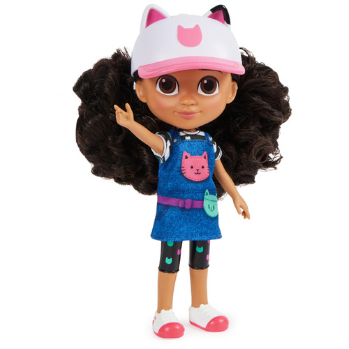 Gabby's Dollhouse, 8-inch Gabby Girl Doll (Travel Edition) with Accessories, Kids Toys for Ages 3 and up Gabby's Dollhouse, 8-inch Gabby Girl Doll (Travel Edition) with Accessories, Kids Toys for Ages 3 and up