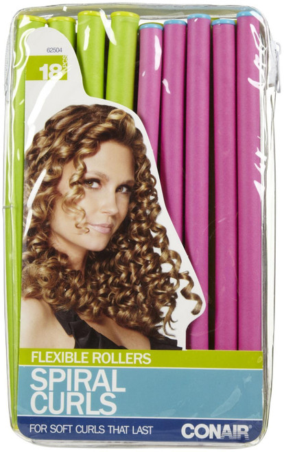 Conair Spiral Rollers,18 ct