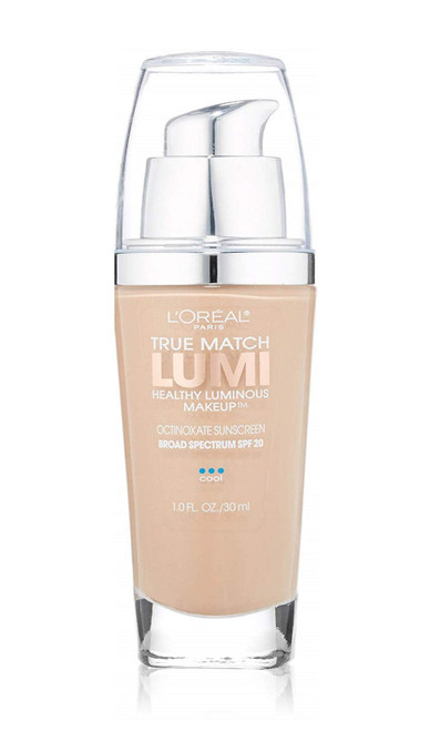 L'Oreal Paris True Match Lumi Healthy Luminous Makeup, C3 Creamy Natural, 1 fl; oz. L'Oreal Paris True Match Lumi Healthy Luminous Makeup, C3 Creamy Natural, 1 fl; oz.