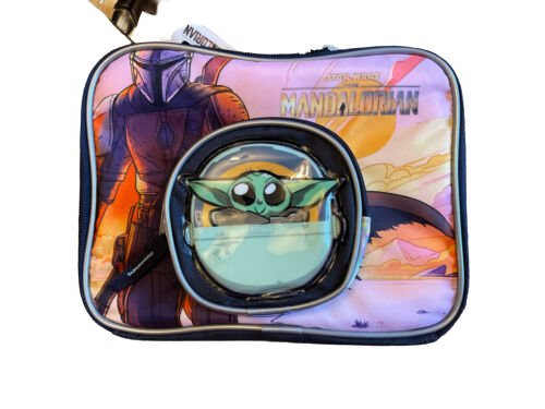 Star Wars The Mandalorian Lunch Cooler W/ Baby Yoda Star Wars The Mandalorian Lunch Cooler W/ Baby Yoda