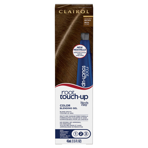 Clairol Root Touch-Up Semi-Permanent Hair Color Blending Gel, 5G Golden Brown, Pack of 1 Clairol Root Touch-Up Semi-Permanent Hair Color Blending Gel, 5G Golden Brown, Pack of 1