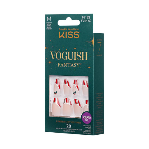 KISS Voguish Fantasy Nails - Sweater Time 91183 (Pack Of 1) KISS Voguish Fantasy Nails - Sweater Time 91183 (Pack Of 1)
