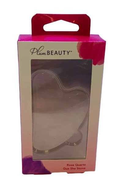 Plum Beauty Rose Quartz Gua Sha Sculpting Stone