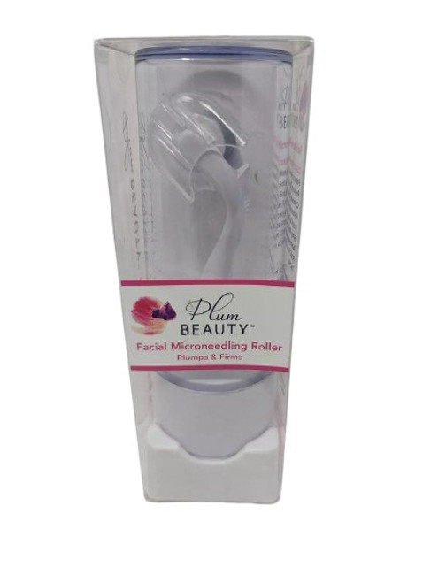 Plum Beauty Facial Microneedle Roller - Plumps & Firms Plum Beauty Facial Microneedle Roller - Plumps & Firms