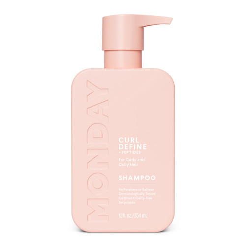 MONDAY HAIRCARE Curl Define Shampoo 12oz, Nourishing Curls, Tames Frizz, Enhances Shine with Coconut Oil and Shea Butter MONDAY HAIRCARE Curl Define Shampoo 12oz, Nourishing Curls, Tames Frizz, Enhances Shine with Coconut Oil and Shea Butter