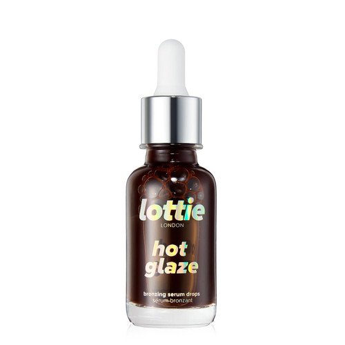 Lottie London Hot Glaze in Bronze Universal Bronzing Drops, Tinted Bronzing Drops, Serum-like Formula Infused with Hyaluronic Acid, Squalane & Niacinamine Lottie London Hot Glaze in Bronze Universal Bronzing Drops, Tinted Bronzing Drops, Serum-like Formula Infused with Hyaluronic Acid, Squalane & Niacinamine