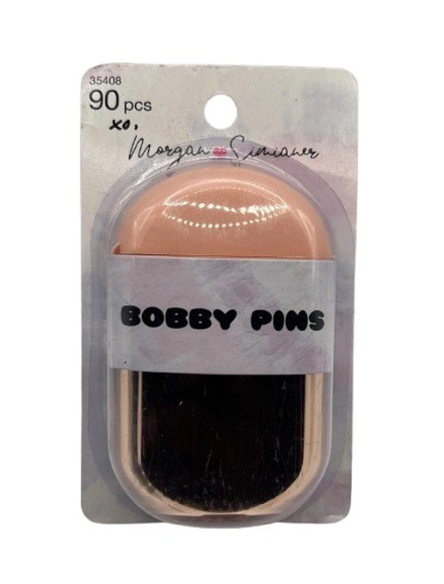 SCUNCI xo MORGAN SIMIANER Black Bobby Pins 90 Count With Flip Case SCUNCI xo MORGAN SIMIANER Black Bobby Pins 90 Count With Flip Case