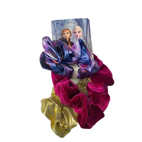 Disney's Frozen II Anna & Elsa Scrunchies, Set of 3 Disney's Frozen II Anna & Elsa Scrunchies, Set of 3
