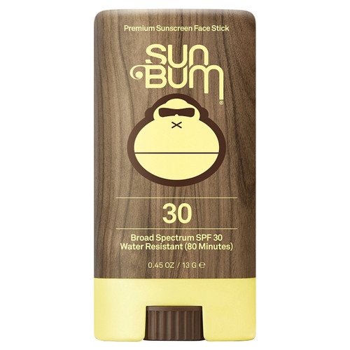 Sun Bum Original SPF 30 Face Stick Sunscreen - Water-Resistant Broad Spectrum Facial Sunscreen with Vitamin E - Hawaii 104 Act Compliant (Without Octinoxate & Oxybenzone) - Travel Friendly - 0.45 oz Sun Bum Original SPF 30 Face Stick Sunscreen - Water-Resistant Broad Spectrum Facial Sunscreen with Vitamin E - Hawaii 104 Act Compliant (Without Octinoxate & Oxybenzone) - Travel Friendly - 0.45 oz