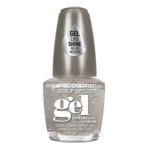 L.A. COLORS Gel-like Nail Polish, Bright Side, 0.44 fl oz