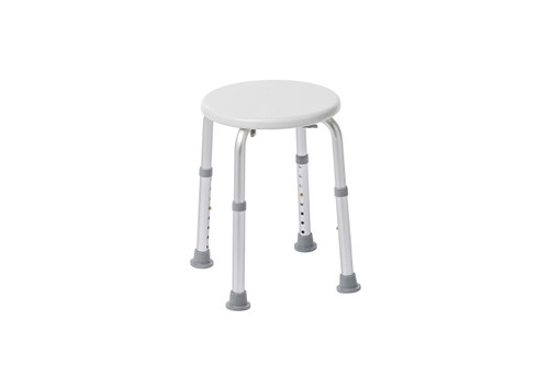 Drive Medical RTL12004KD Handicap Bathroom Stool, White