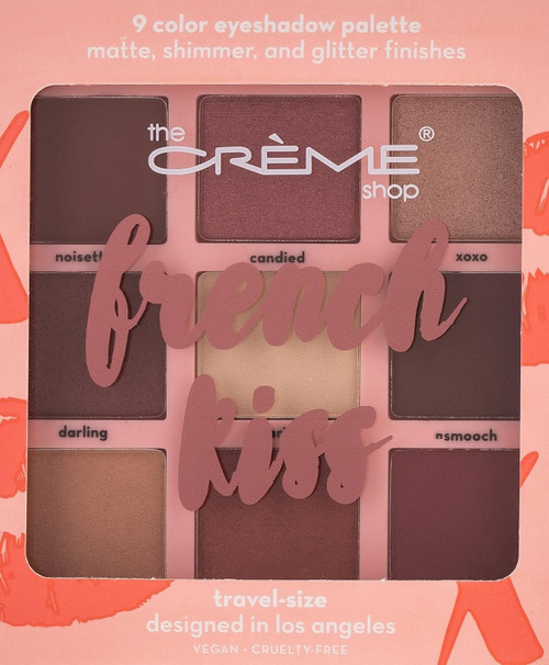 The Crème Shop French Kiss Eyeshadow Palette 9 Shades