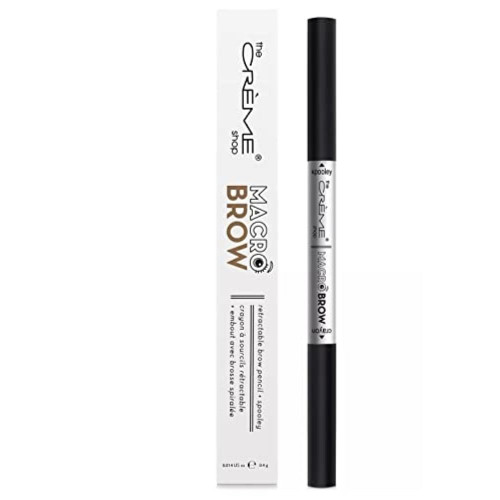 "Macro Brow" Angled Brow Pencil + Spooley Ebony (Macro Brow) "Macro Brow" Angled Brow Pencil + Spooley Ebony (Macro Brow)