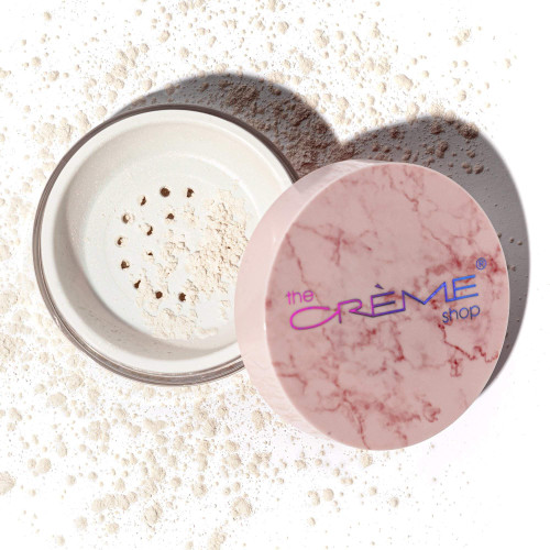 The Crème Shop | Rose Quartz Illuminating Face Makeup Setting Powder The Crème Shop | Rose Quartz Illuminating Face Makeup Setting Powder