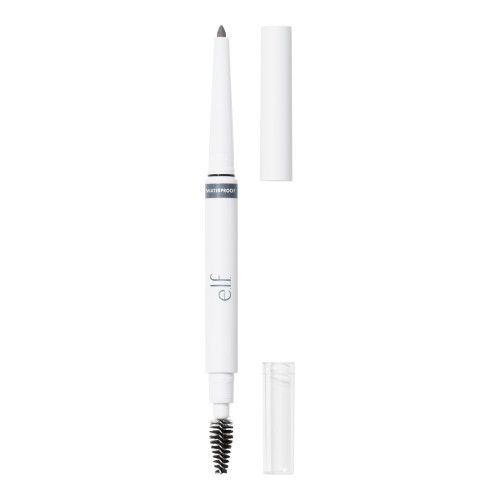 e.l.f. Instant Lift Waterproof Brow Pencil, Dual-Ended Precision Brow Pencil For Shaping & Defining Eyebrows, Vegan & Cruelty-Free, Grey e.l.f. Instant Lift Waterproof Brow Pencil, Dual-Ended Precision Brow Pencil For Shaping & Defining Eyebrows, Vegan & Cruelty-Free, Grey