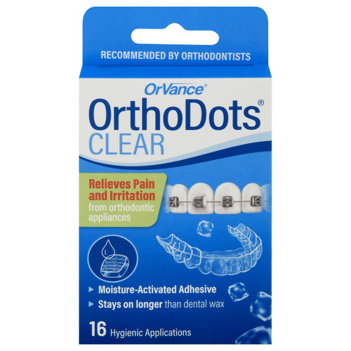 Orvance, Hygienic Applications Orthodots Clear, 16 Count Orvance, Hygienic Applications Orthodots Clear, 16 Count
