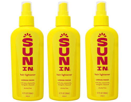 Sun-In Hair Lightener Lemon - 4.7 Oz (Pack of 3) Sun-In Hair Lightener Lemon - 4.7 Oz (Pack of 3)