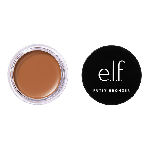 e.l.f. Putty Bronzer, Creamy & Highly Pigmented Formula, Creates a Long-Lasting Bronzed Glow, Infused with Argan Oil & Vitamin E, Golden Daze, 0.35 Oz (10g) e.l.f. Putty Bronzer, Creamy & Highly Pigmented Formula, Creates a Long-Lasting Bronzed Glow, Infused with Argan Oil & Vitamin E, Golden Daze, 0.35 Oz (10g)