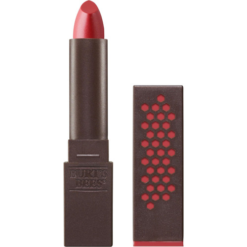 Burt’s Bees 100% Natural Glossy Lipstick, Blush Ripple - 1 Tube