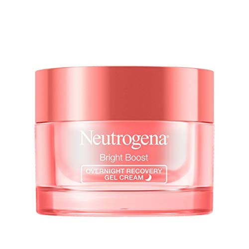 Neutrogena Bright Boost Overnight Recovery Gel Cream with Neoglucosamine, Brightening Nighttime Moisturizer, Oil-Free & Non-Comedogenic, 1.7 oz Neutrogena Bright Boost Overnight Recovery Gel Cream with Neoglucosamine, Brightening Nighttime Moisturizer, Oil-Free & Non-Comedogenic, 1.7 oz