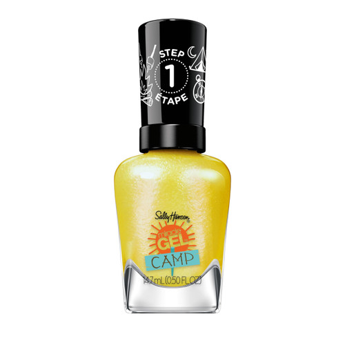 Sally Hansen Miracle Gel™, Summer Camp Catching Fireflies, Long Lasting, Gel-Like Formula, No UV Lamp Needed, Yellow Nail Polish Sally Hansen Miracle Gel™, Summer Camp Catching Fireflies, Long Lasting, Gel-Like Formula, No UV Lamp Needed, Yellow Nail Polish