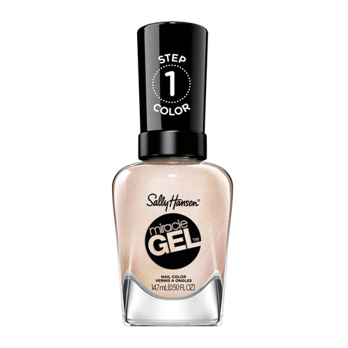 Sally Hansen Miracle Gel™, Cozy Chic Only Have Ice For You, Long Lasting, Gel-Like Formula, No UV Lamp Needed, Nude Nail Polish Sally Hansen Miracle Gel™, Cozy Chic Only Have Ice For You, Long Lasting, Gel-Like Formula, No UV Lamp Needed, Nude Nail Polish