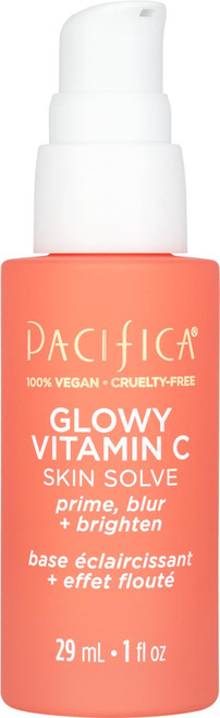 Pacifica Glowy Vitamin C Skin Solve Primer – Brightening Face Primer with Vitamin C, Kakadu Plum & Squalane, Hydrates & Illuminates, Vegan & Cruelty-Free Pacifica Glowy Vitamin C Skin Solve Primer – Brightening Face Primer with Vitamin C, Kakadu Plum & Squalane, Hydrates & Illuminates, Vegan & Cruelty-Free