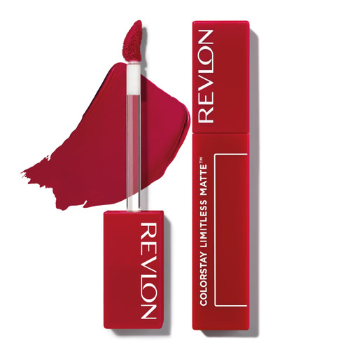 Revlon ColorStay Limitless Matte Liquid Lipstick, Vegan Formula, No-Budge, Longwear Lip Color, Long Lasting, Lightweight/Comfortable, Waterproof, 011 Fire Off, 0.17 fl oz Revlon ColorStay Limitless Matte Liquid Lipstick, Vegan Formula, No-Budge, Longwear Lip Color, Long Lasting, Lightweight/Comfortable, Waterproof, 011 Fire Off, 0.17 fl oz