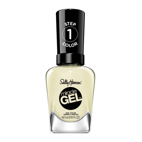 Sally Hansen Miracle Gel™, Cozy Chic Knitterally the Best, Long Lasting, Gel-Like Formula, No UV Lamp Needed, Yellow Nail Polish Sally Hansen Miracle Gel™, Cozy Chic Knitterally the Best, Long Lasting, Gel-Like Formula, No UV Lamp Needed, Yellow Nail Polish