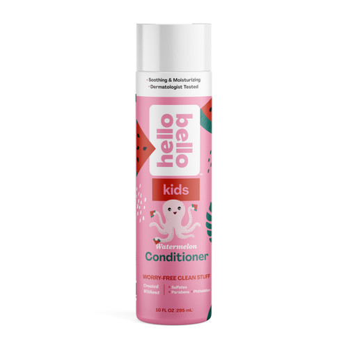 Hello Bello Kid’s Conditioner, Hypoallergenic, pH-Balanced and Dermatologist-Tested, Watermelon, 10 Fl Oz (1 Pack) Hello Bello Kid’s Conditioner, Hypoallergenic, pH-Balanced and Dermatologist-Tested, Watermelon, 10 Fl Oz (1 Pack)