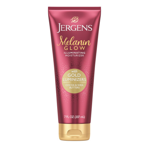 Jergens Hand and Body Lotion, Melanin Glow Illuminating Moisturizer, with Gold Luminizers, 7 Oz Jergens Hand and Body Lotion, Melanin Glow Illuminating Moisturizer, with Gold Luminizers, 7 Oz