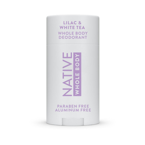 Native Whole Body Deodorant Stick Contains Naturally Derived Ingredients, Deodorant for Men and Women | 72 Hour Odor Protection, Aluminum Free with Coconut Oil and Shea Butter | Lilac & Tea Native Whole Body Deodorant Stick Contains Naturally Derived Ingredients, Deodorant for Men and Women | 72 Hour Odor Protection, Aluminum Free with Coconut Oil and Shea Butter | Lilac & Tea