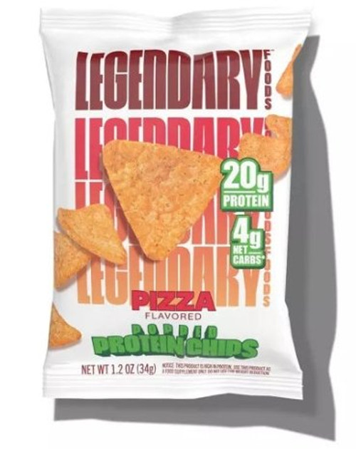 Legendary Popped Protein Chips - Pizza 1.2 oz (Pack Of 2)