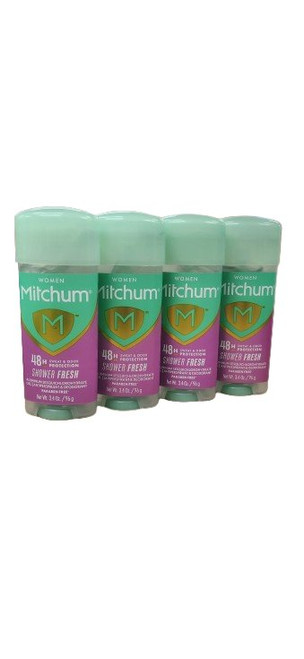 Mitchum 48H Sweat & Odor Protection Shower Fresh (Pack Of 4)