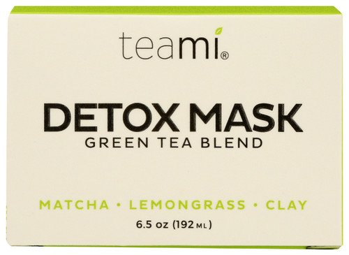 Teami Detox Face Mask for Hydraiting, Moisturizing & Purifying, Blackhead Remover Green Tea Deep Cleanse Mask reduces Acne & oil, Pore Minimizer Clay Mask for All Skin Types 3.5 OZ