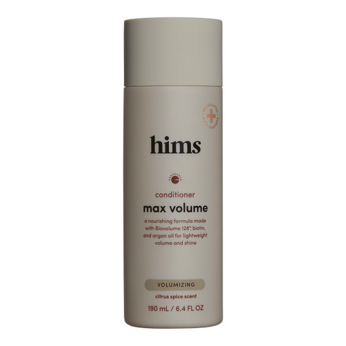 hims Max Volume Conditioner - Volumizing Conditioner for Men with Biotin - Adds Lightweight Volume, Shine & Bounce - Citrus Spice - 6.4 fl oz