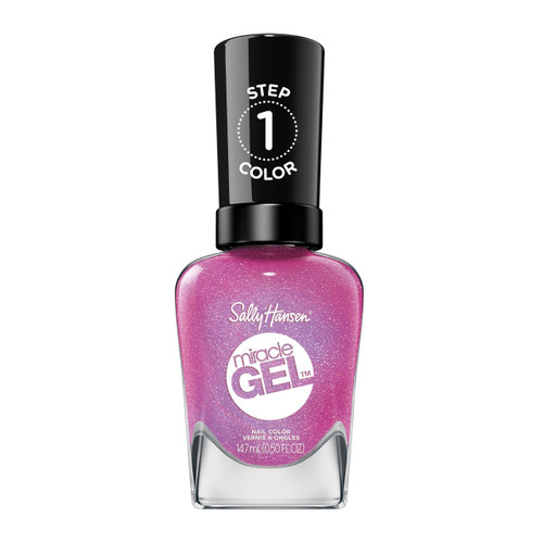 Sally Hansen Miracle Gel™, Quartz and Kisses, Long Lasting, Gel-Like Formula, No UV Lamp Needed, Pink Nail Polish