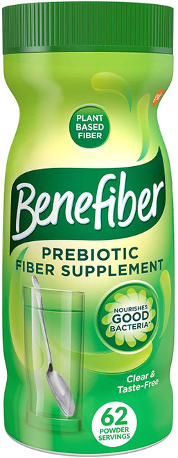 Benefiber Daily Prebiotic Fiber Supplement Powder for Digestive Health, Daily Fiber Powder, Unflavored - 8.7 Ounces