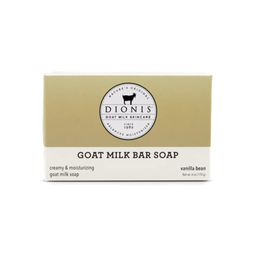 Dionis Goat Milk Skincare 6oz Verbena & Cream Scented Hand & Body Bar Soap - Moisturize, Restore, For All Skin Types, Non Greasy, No Residue - Cruelty Free Made In The USA - Paraben Free Formula