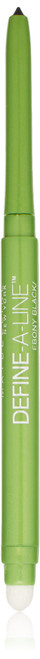 MAYBELLINE New York Define-A-Line Eyeliner, Ebony Black, 0.01 Ounce