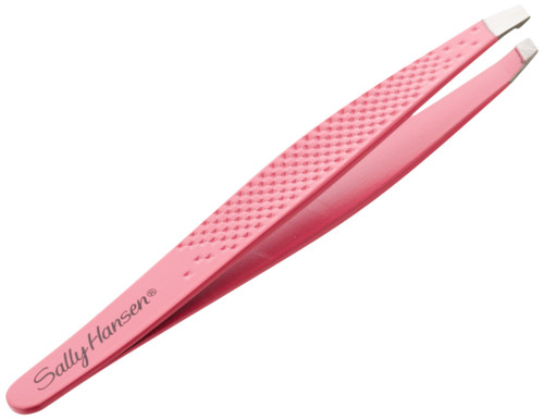 Sally Hansen Beauty Tools Raise Some Brows Slant Tip Tweezer with Platform | Precision Eyebrow Tweezer for Shaping & Grooming | Grips Hairs Firmly & Securely