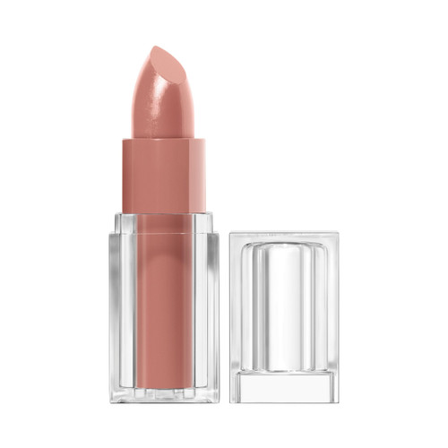 COVERGIRL Clean Lip Color, Snow Blanket, Satin Finish, Squalane, Avocado & Aloe, Carmine-Free, Non-Drying, 0.12oz