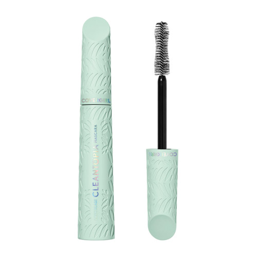 CoverGirl Lash Blast Cleantopia Mascara - Volume & Lengthening, Black Brown Frost, Vegan, Clean, Sensitive Eyes, No Smudge, 0.32oz