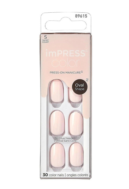 imPRESS Color Press-On Manicure, S, 89615 Tulips