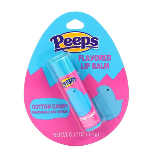 Peeps (1) Easter Candy Flavored Lip Balm - Cotton Candy Marshmallow Creme - Net Wt. 0.12 oz / 3.4 g