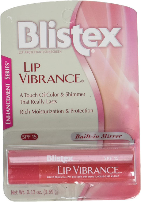 Blistex Lip Vibrance, Lip Protectant, SPF 15 0.13 oz - Pack of 1