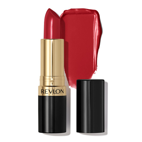 Revlon Lipstick, Super Lustrous Lipstick, Creamy Formula For Soft, Fuller-Looking Lips, Moisturized Feel in Berries, Wine With Everything (525) 0.15 oz
